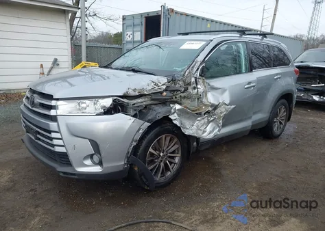 2019 Toyota Highlander Xle from USA, damaged, VIN 5TDJZRFH4KS574449